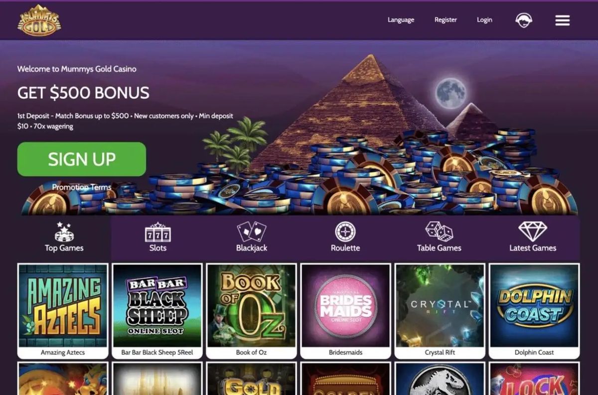 Mummys Gold Casino