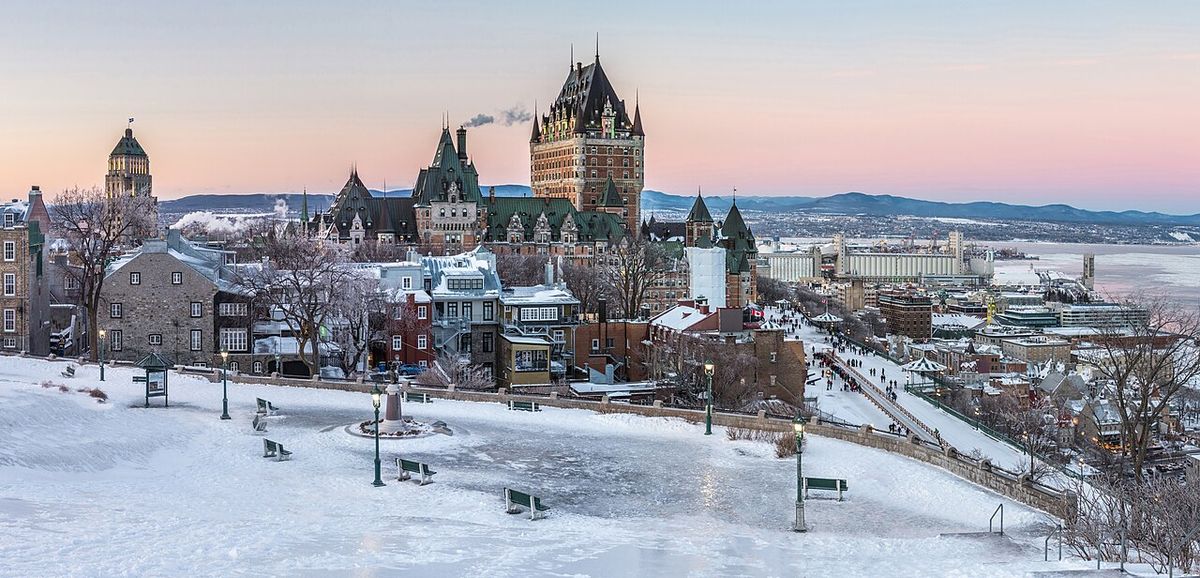 The Fairmont Le Château Frontenac, formerly and commonly referred to as the Château Frontenac, is a historic hotel located in Quebec City, Q
