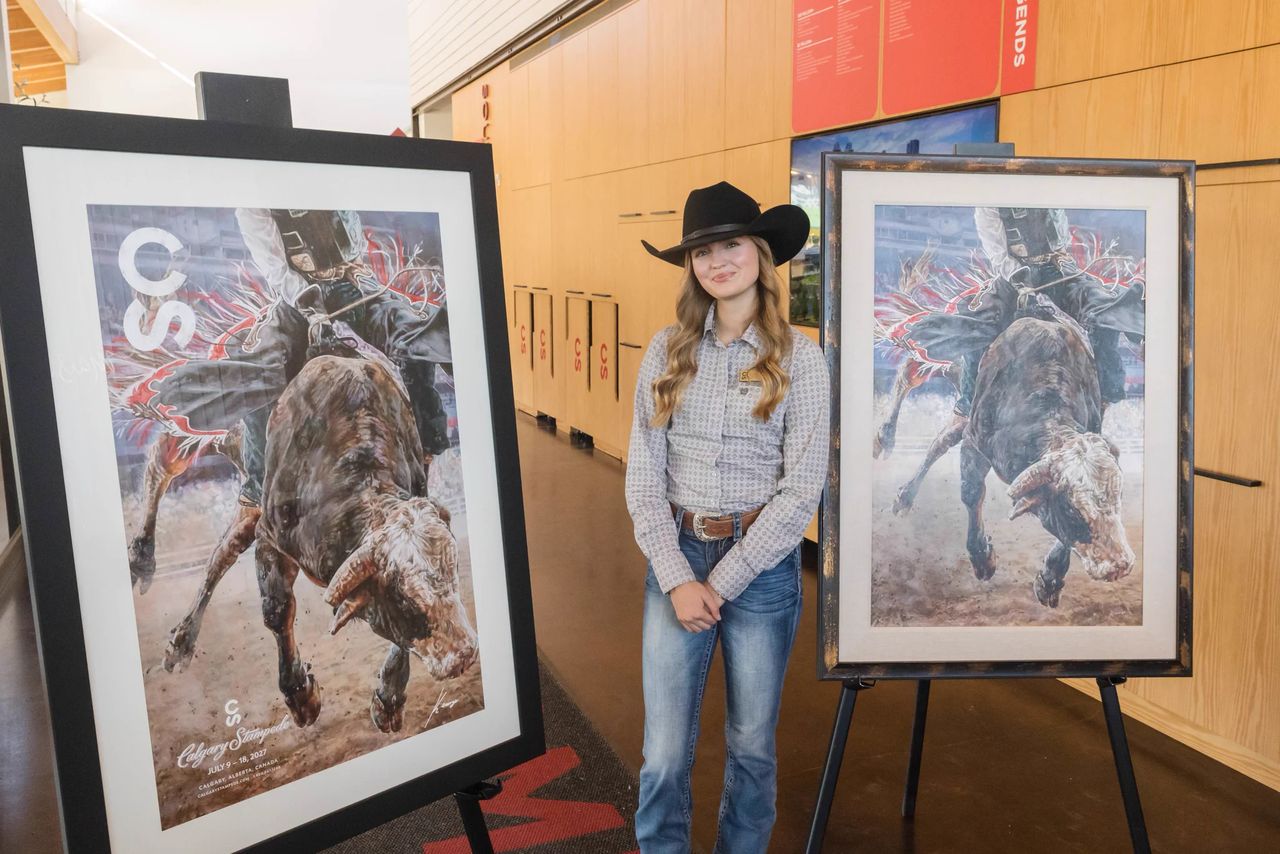 Alberta artist Keagan George wins Calgary Stampede 2027 poster competition