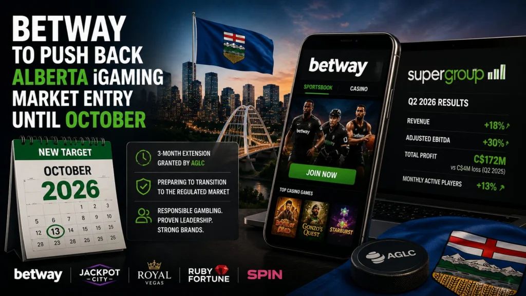 Betway Canada joins Alberta's regulated iGaming market