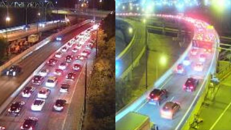 Five-vehicle collision causes major delays on DVP and Gardiner Expressway