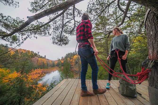 Haliburton Forest Canopy Tour Offers Unforgettable Views of Ontario's Fall Colours