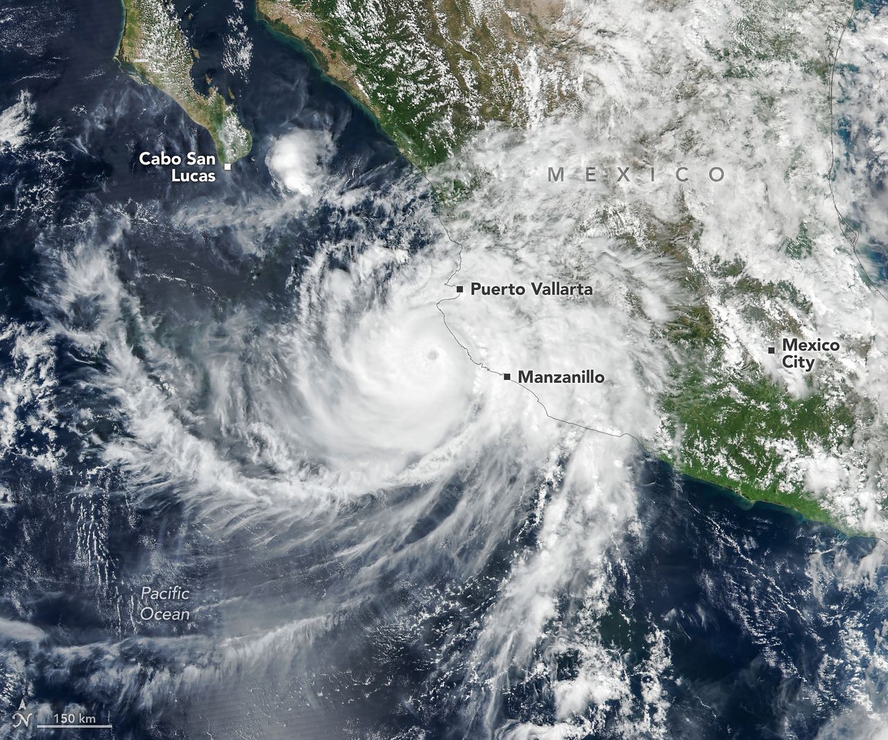 Hurricane Simon threatens Mexico's coast with catastrophic winds and flooding