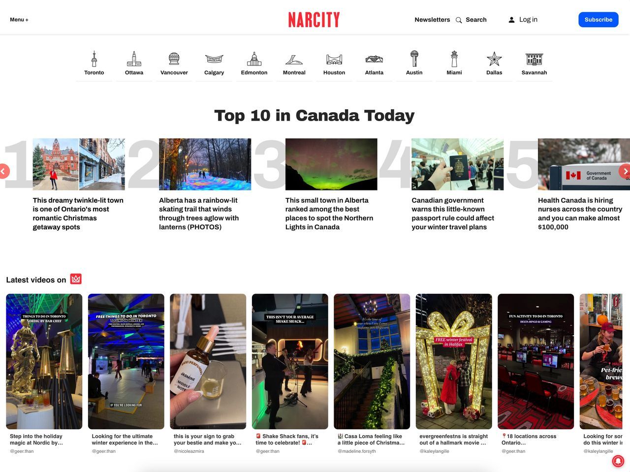 Narcity Urges Readers to Stay Connected as Meta, Google Block News Access in Canada
