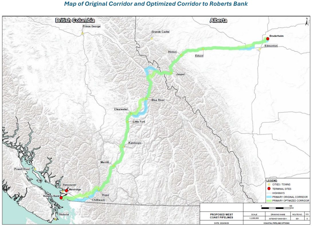 Pacific Link pipeline designated as project of national interest