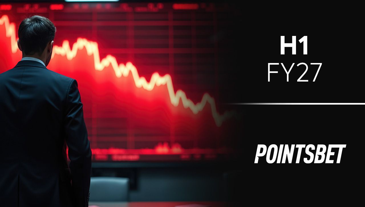 PointsBet forecasts 16 percent revenue drop for first half of 2027