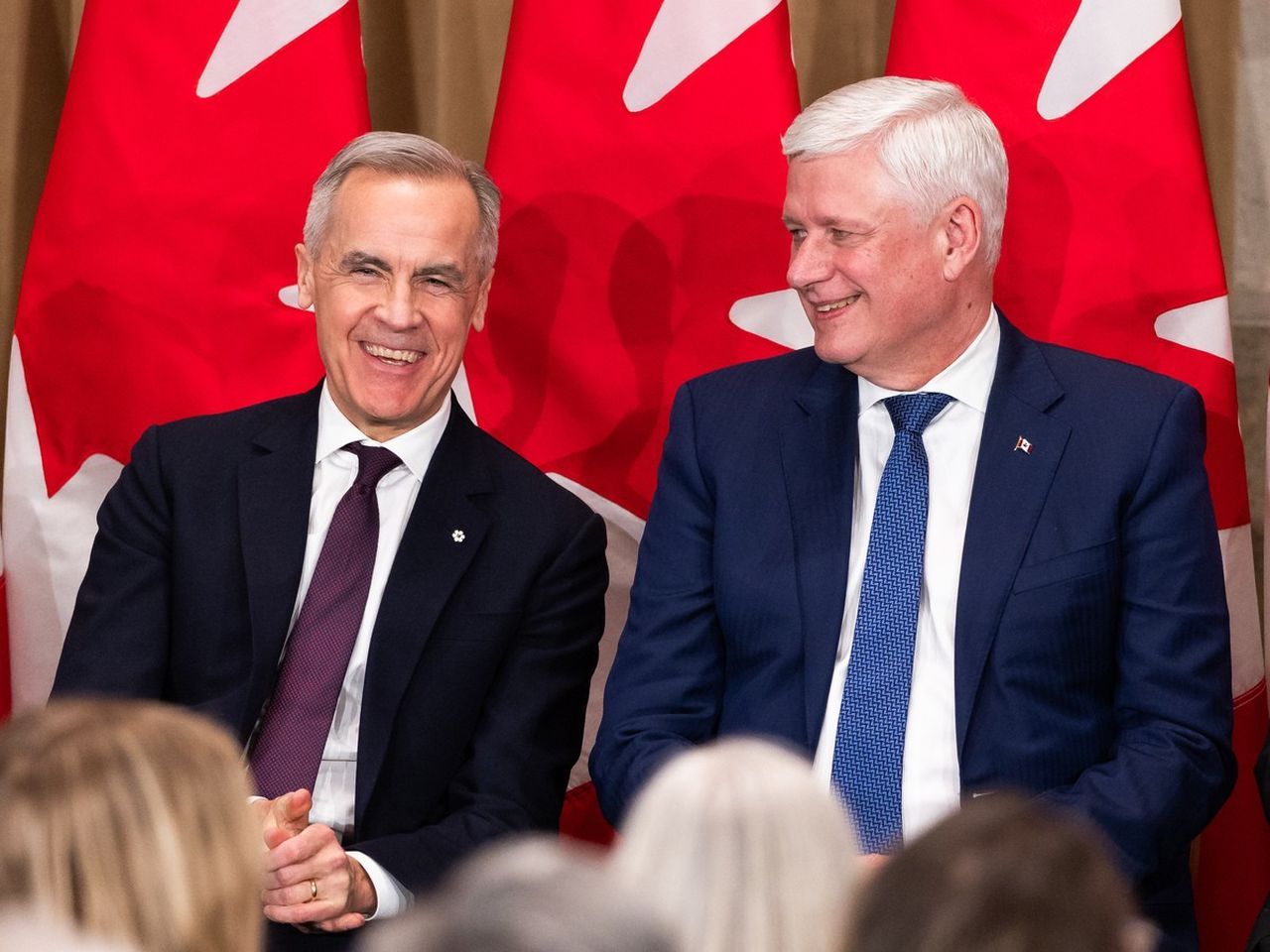 Stephen Harper to close Mark Carney's investment summit in rare cross-partisan appearance