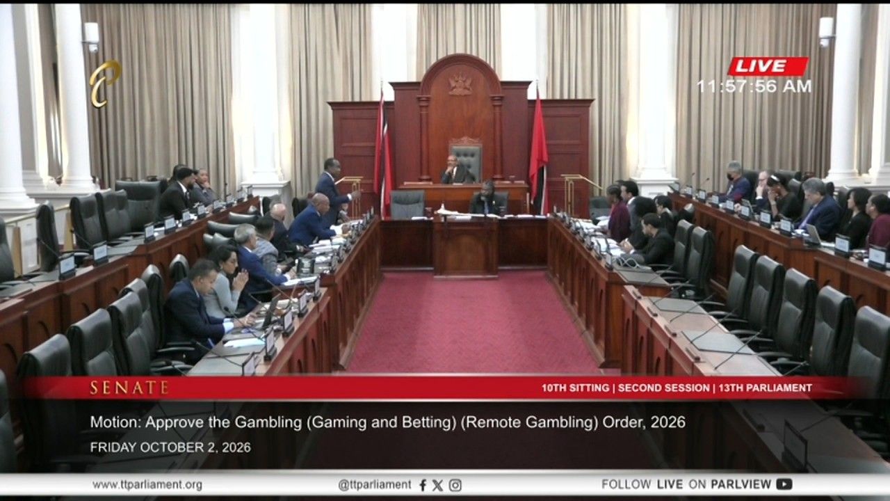 Trinidad and Tobago Senate approves remote gambling order