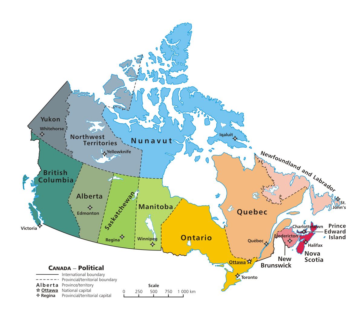 Liste des villes au Canada