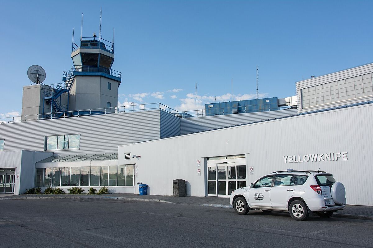 Terminal at Yellowknife Airport (YZF), taken on September 6, 2015.