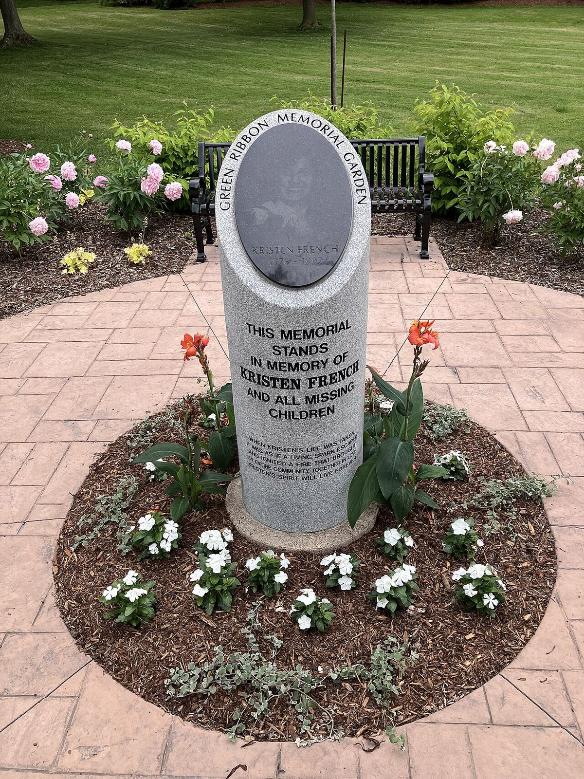 Monument to Kristen French and Missing Children