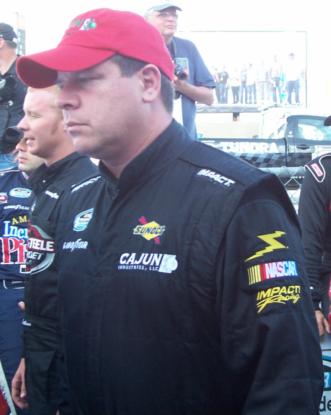 NASCAR Nationwide Series driver w:Terry Cook at the 2009 race at the Milwaukee Mile.