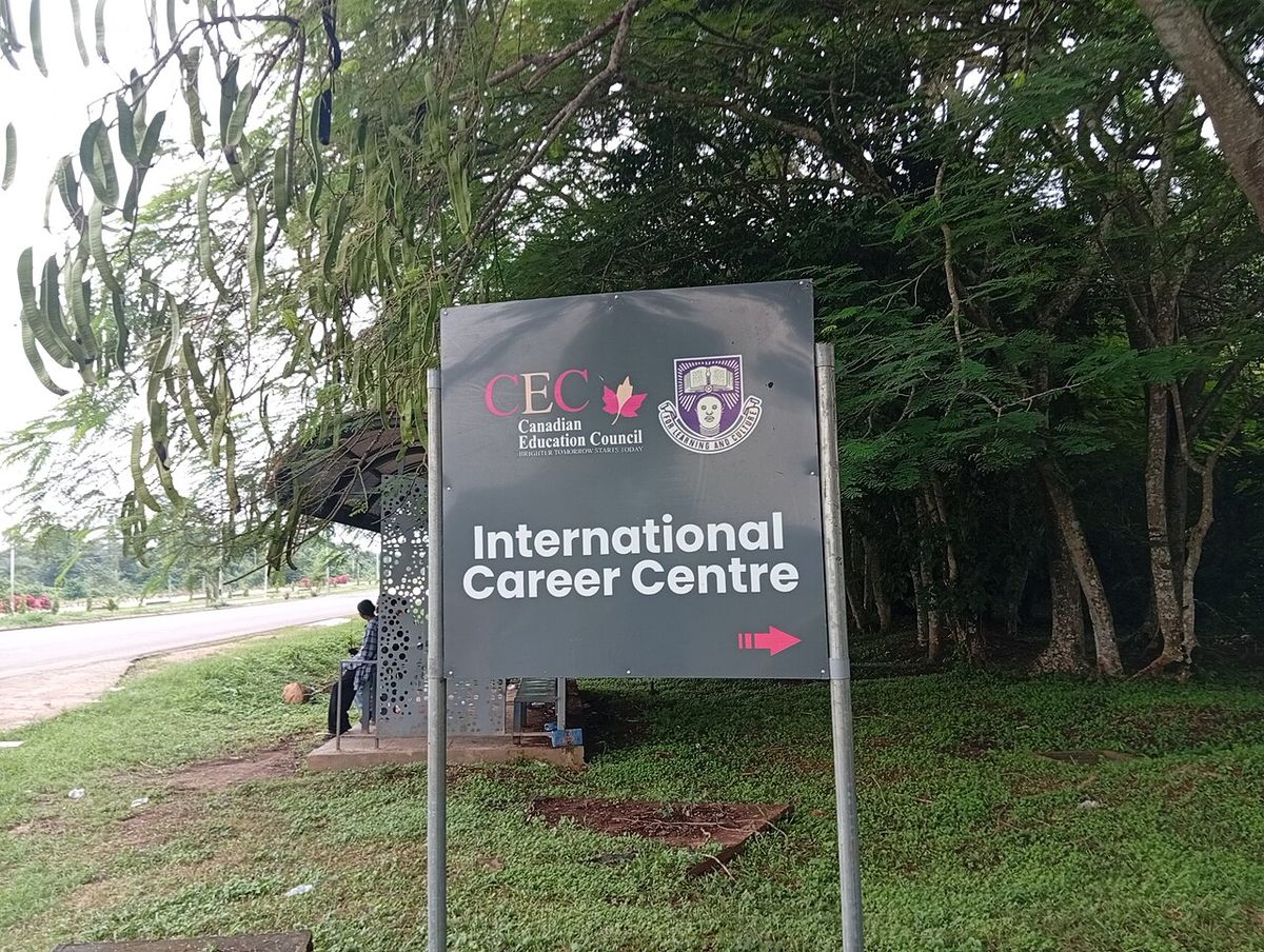 OAU Canadian Education council sign post