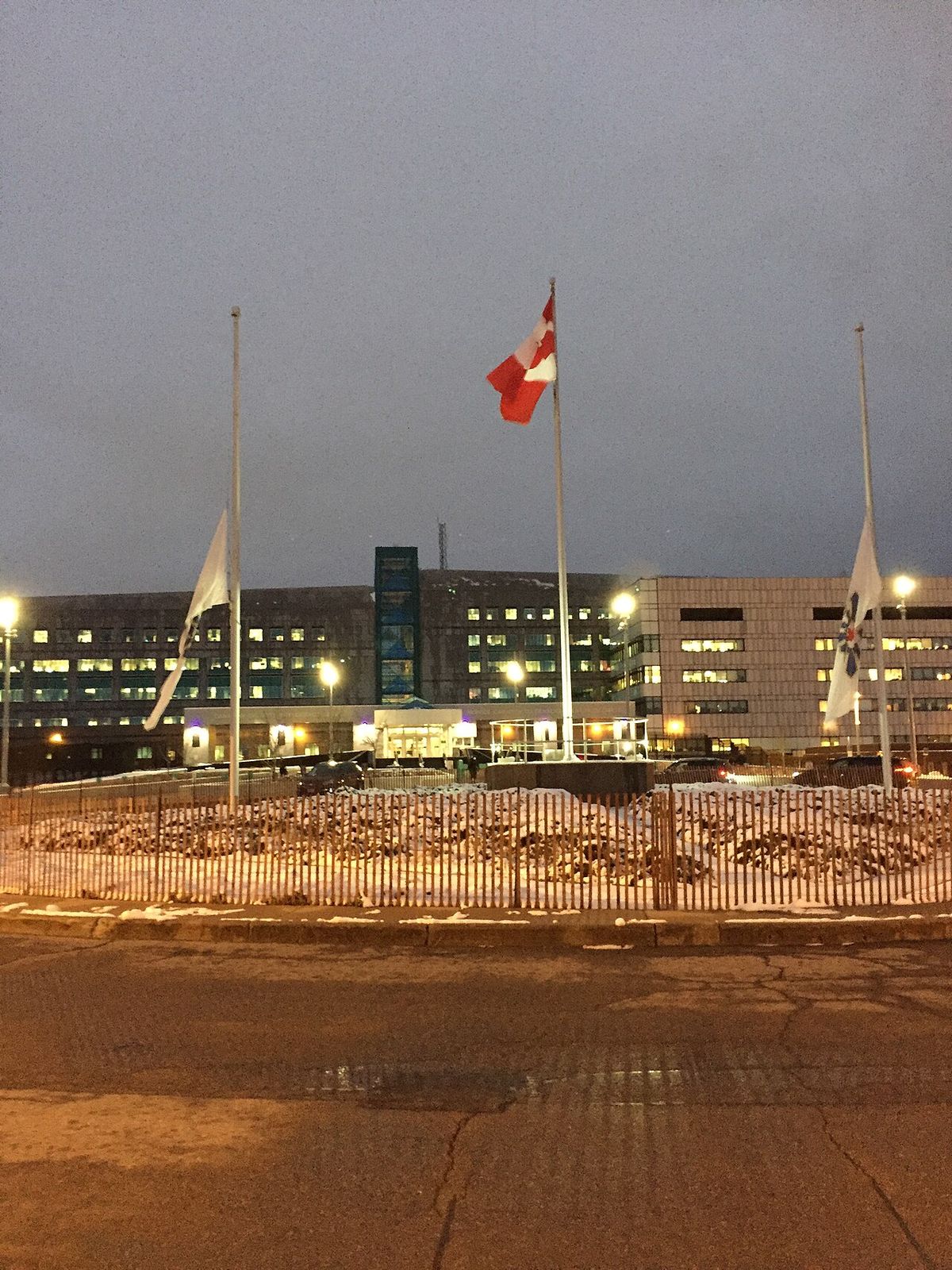 Front view of CSIS HQ in Ottawa.