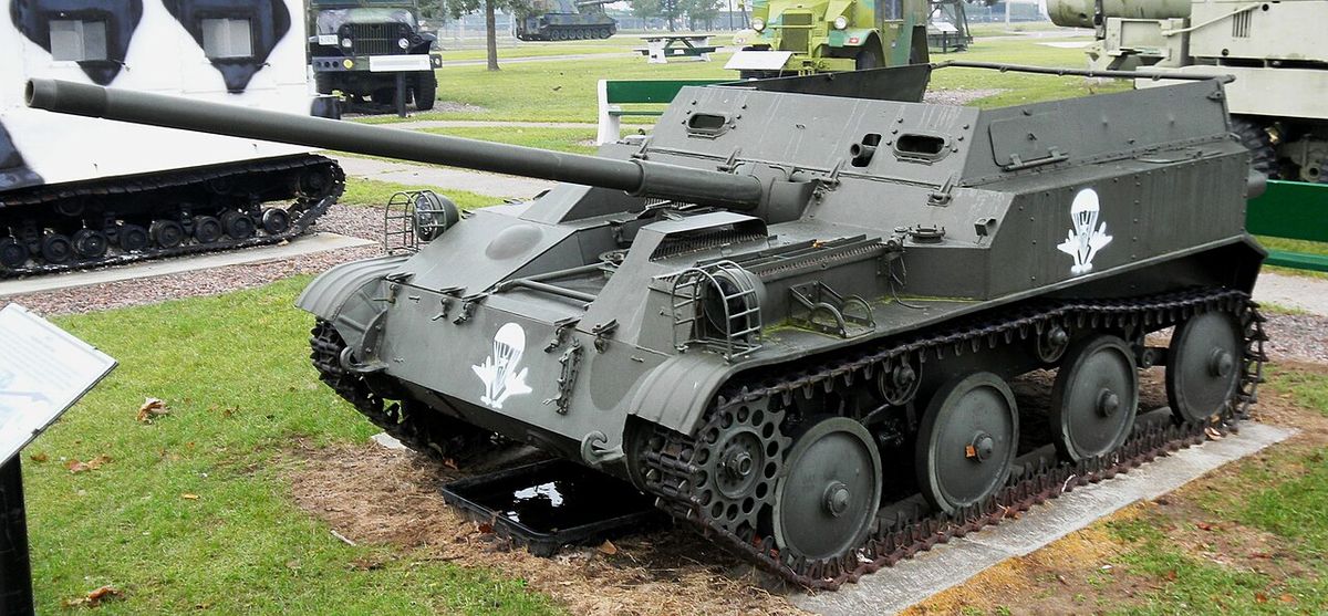 Russian ASU-57 SP Gun, Petawawa Military Museum, Garrison Petawawa, Ontario, Canada