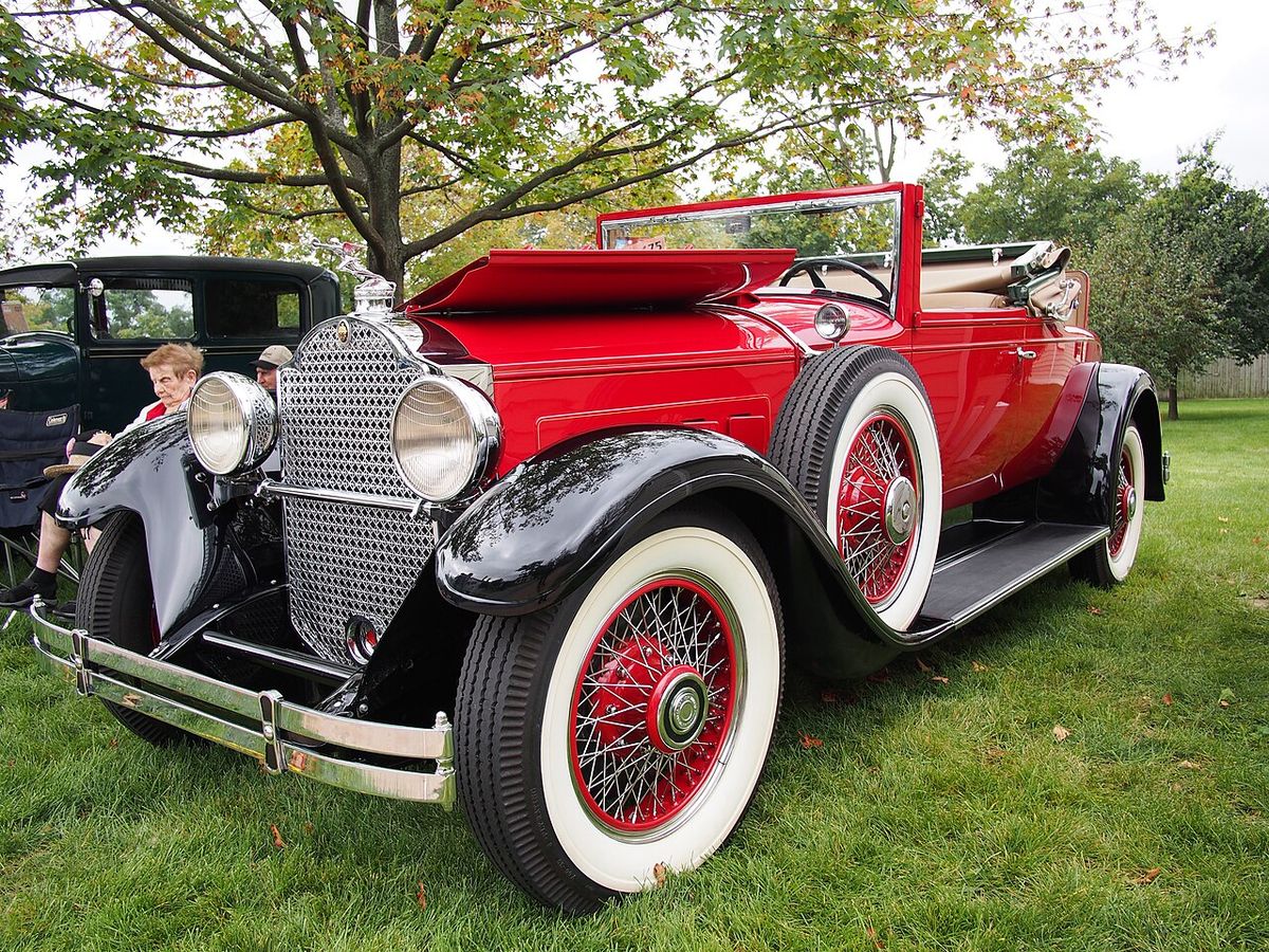 1929 Packard 640 Custom Eight Convertible Coupe, entry #475