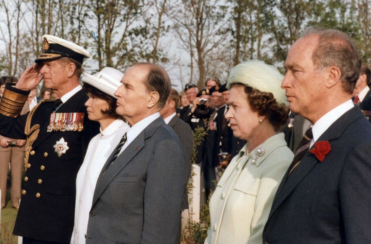 Beny-sur-Mer Canadian War Cemetery ceremony, Normandy France