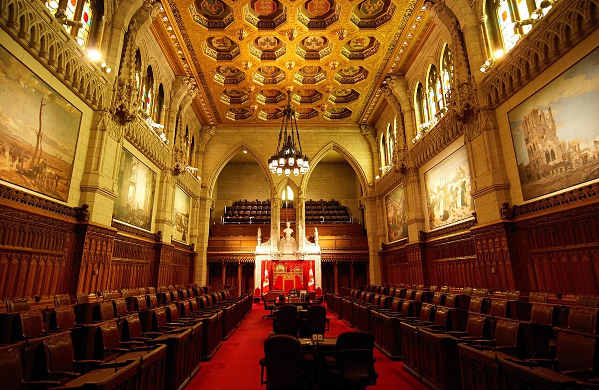Senate Chamber, Centre Block of the Parliament of Canada