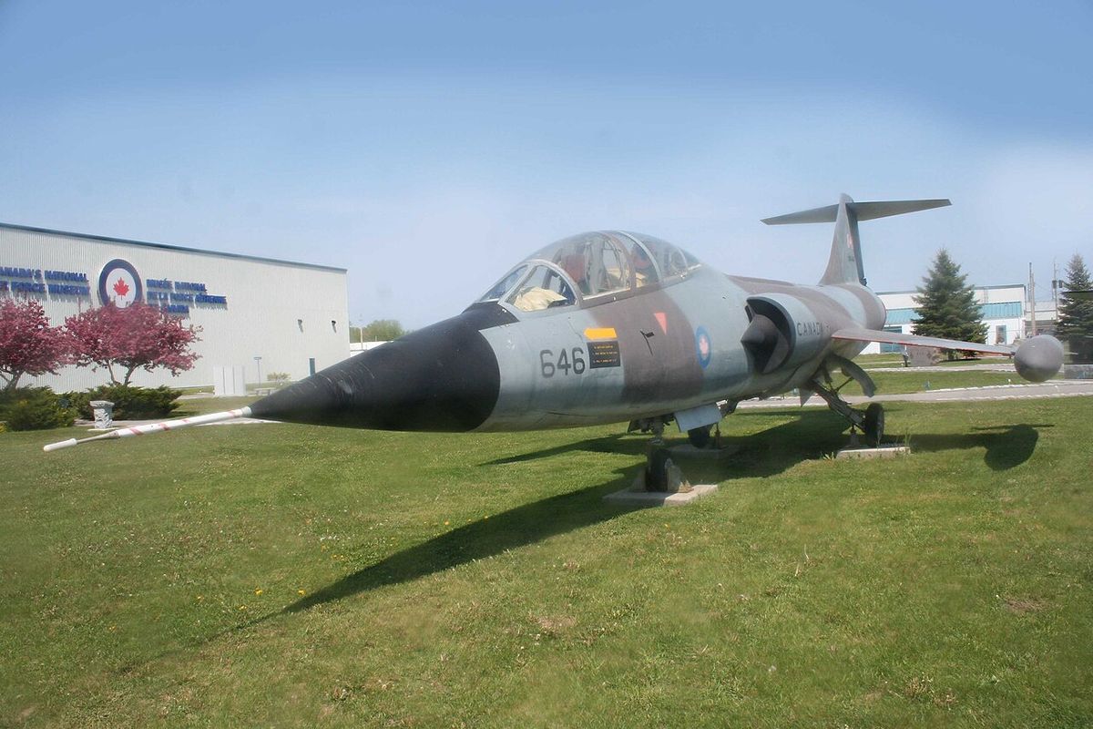 CF-104 at RCAF Museum, CFB Trenton