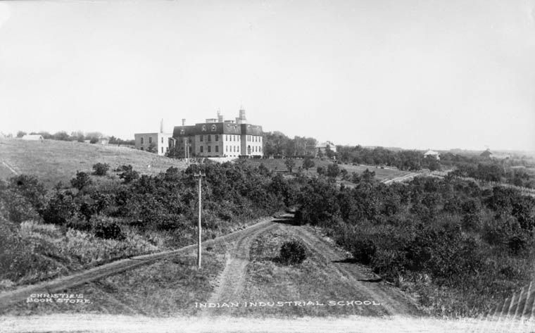 Indian Industrial School, Brandon, Manitoba, circa 1920