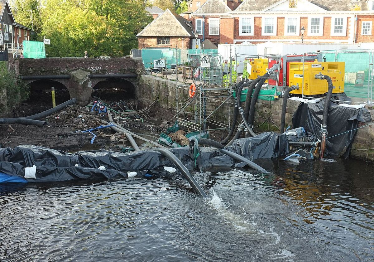 Exeter flood defence scheme