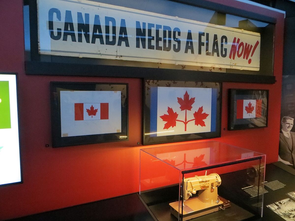 Grand débat sur le drapeau canadien