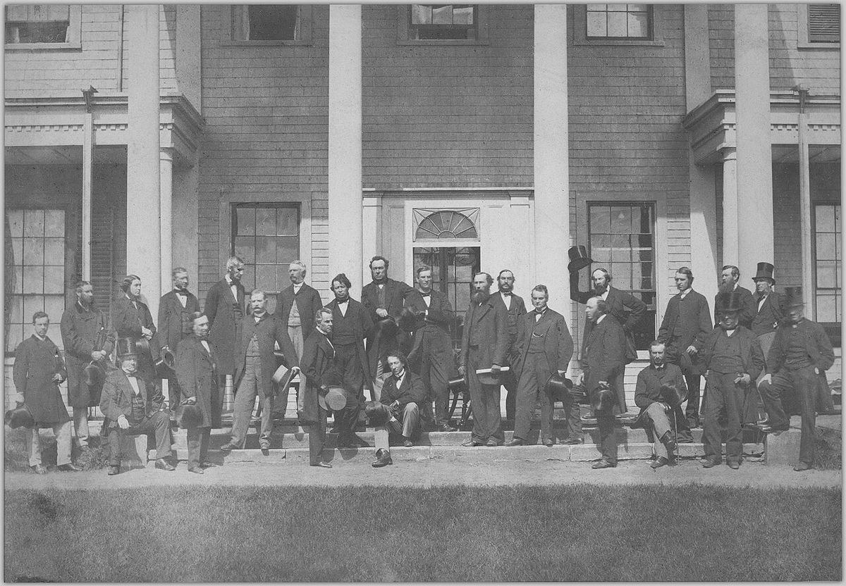 Convention at Charlottetown, P.E.I., of Delegates from the Legislatures of Canada, New Brunswick, Nova Scotia, and Prince Edward Island to t