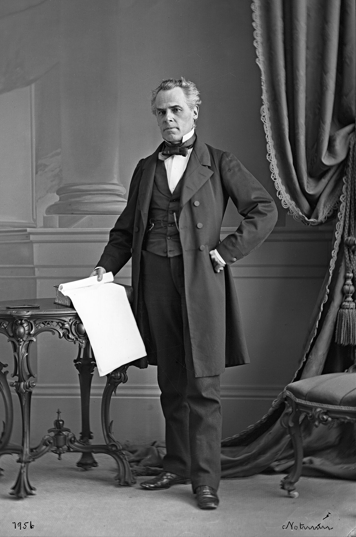 Photograph of Hon. George Etienne Cartier, Montreal, QC, 1863