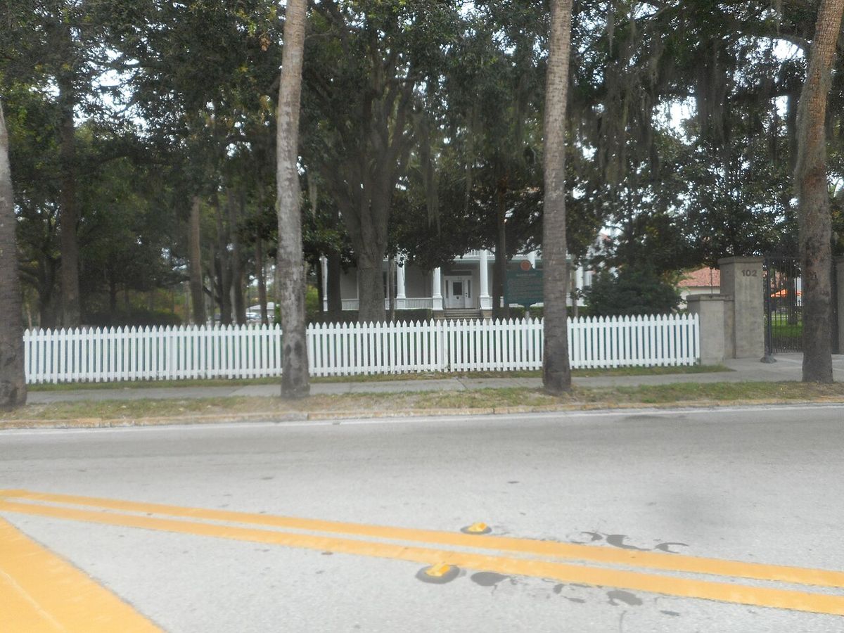 The historic mansion known as Markland (a.k.a.; the Andrew Anderson House) as seen from eastbound East King Street (northbound U.S. Business