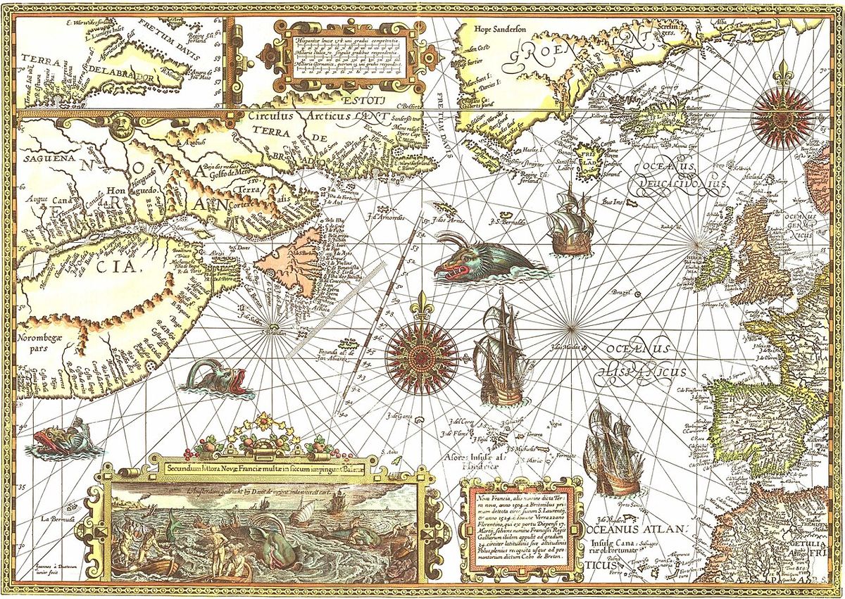 Nova Francia alio nomine dicta Terra Nova; size=36,5x52,5cm