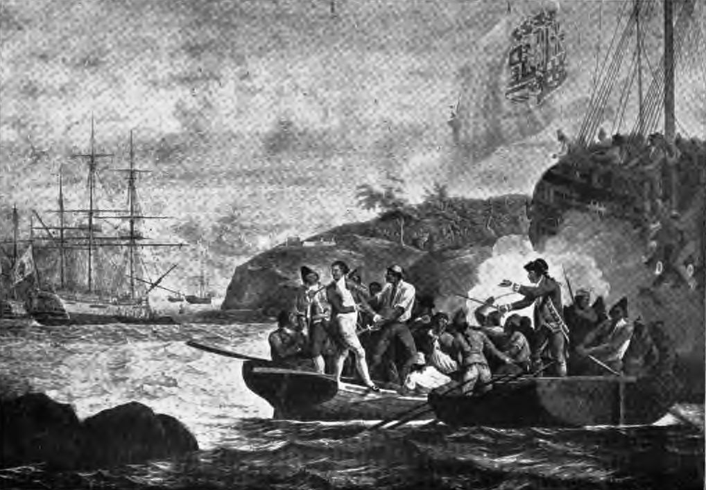 Seizure of Capt. Colnett during the w:Nootka Crisis in 1789