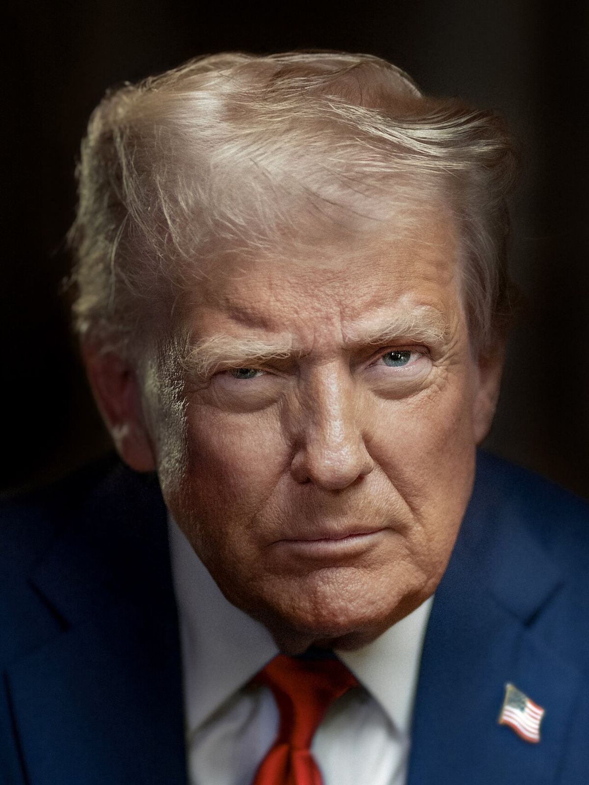 Official Presidential Portrait of President Donald J. Trump