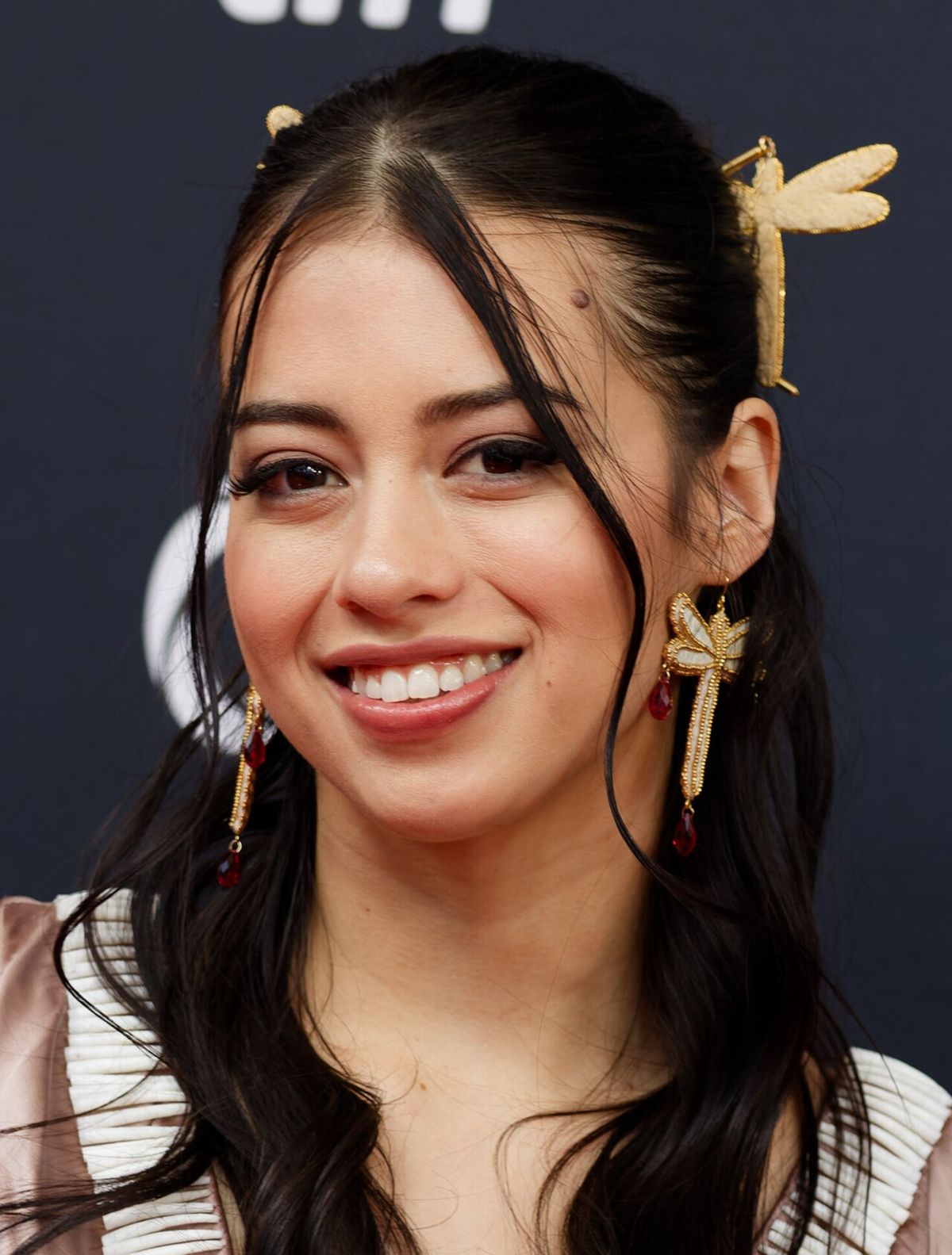 Amber Midthunder at the 2024 Toronto International Film Festival (TIFF) for the movie Rez Ball.