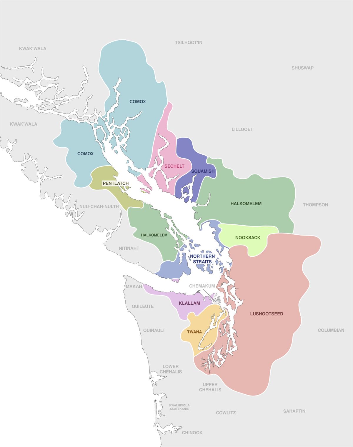Coast Salish languages
