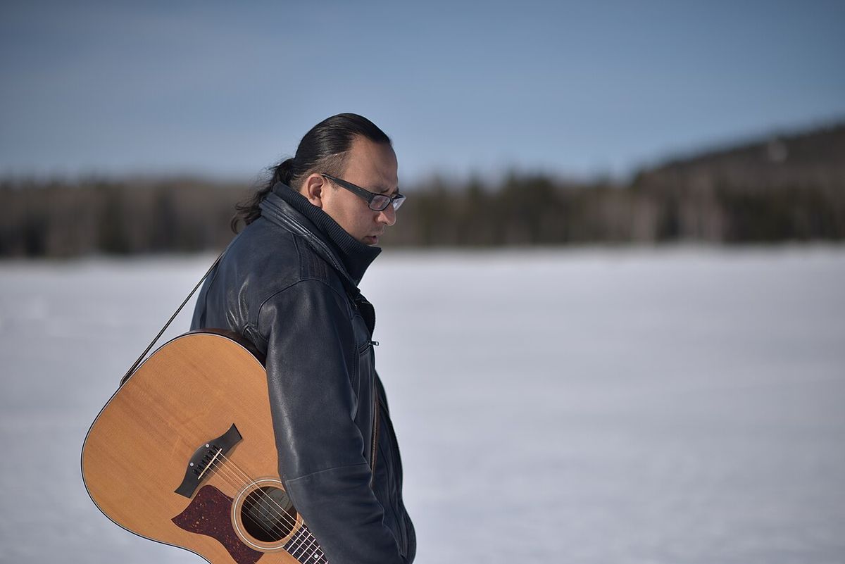 Atikamekw musician, Sakay Madon