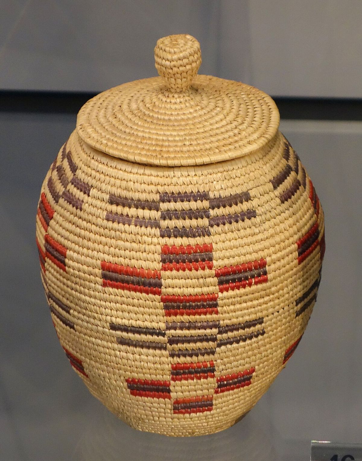 Exhibit in the Chazen Museum of Art, University of Wisconsin-Madison, Madison, Wisconsin, USA. This artwork is old enough so that it is in t