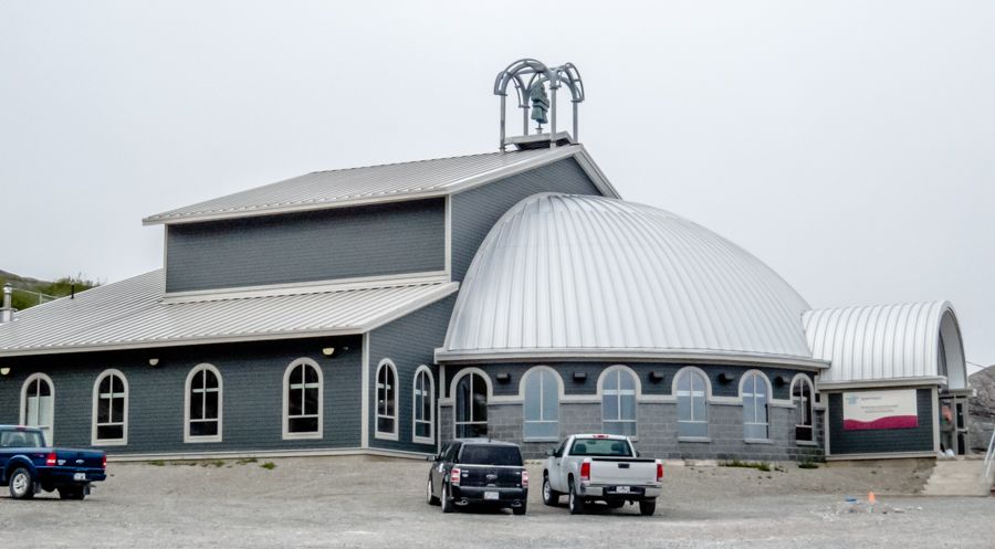 Nunatsiavut Assembly Building in Hopedale, Nunatsiavut.