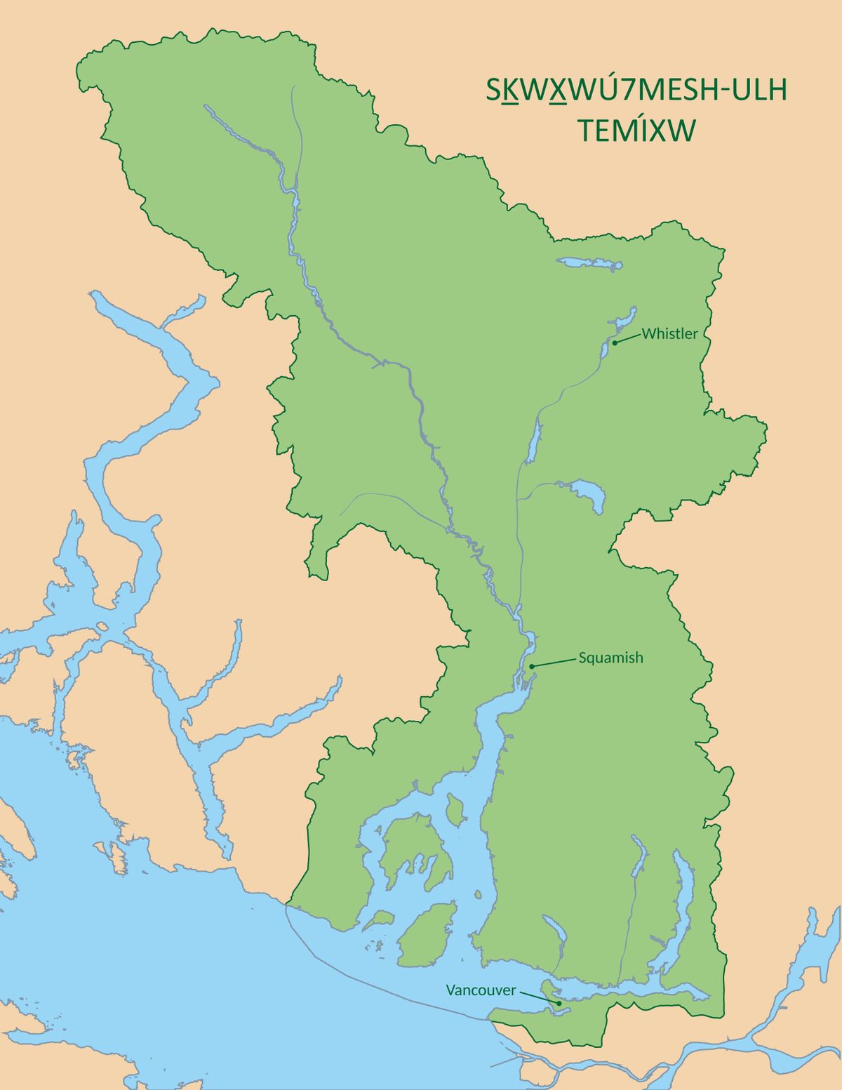 Squamish language