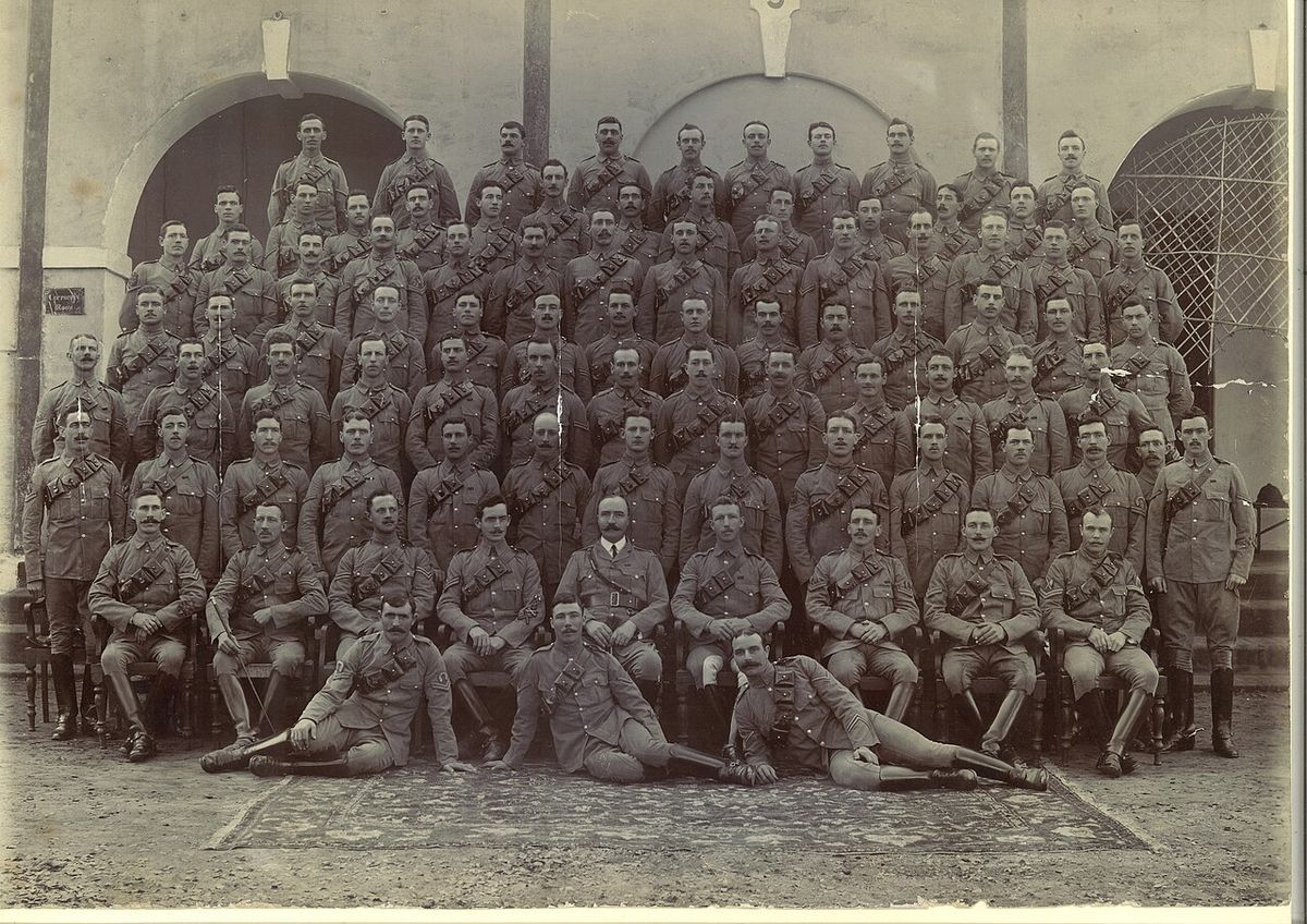 12th Lancers (Prince of Wales). Photograph from private collection, but shared as part of My Tommy's War blog series: blog.nationalarchives.