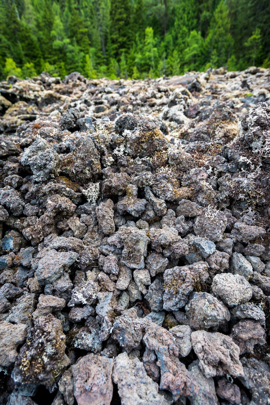 Lava beds of Nass Valley