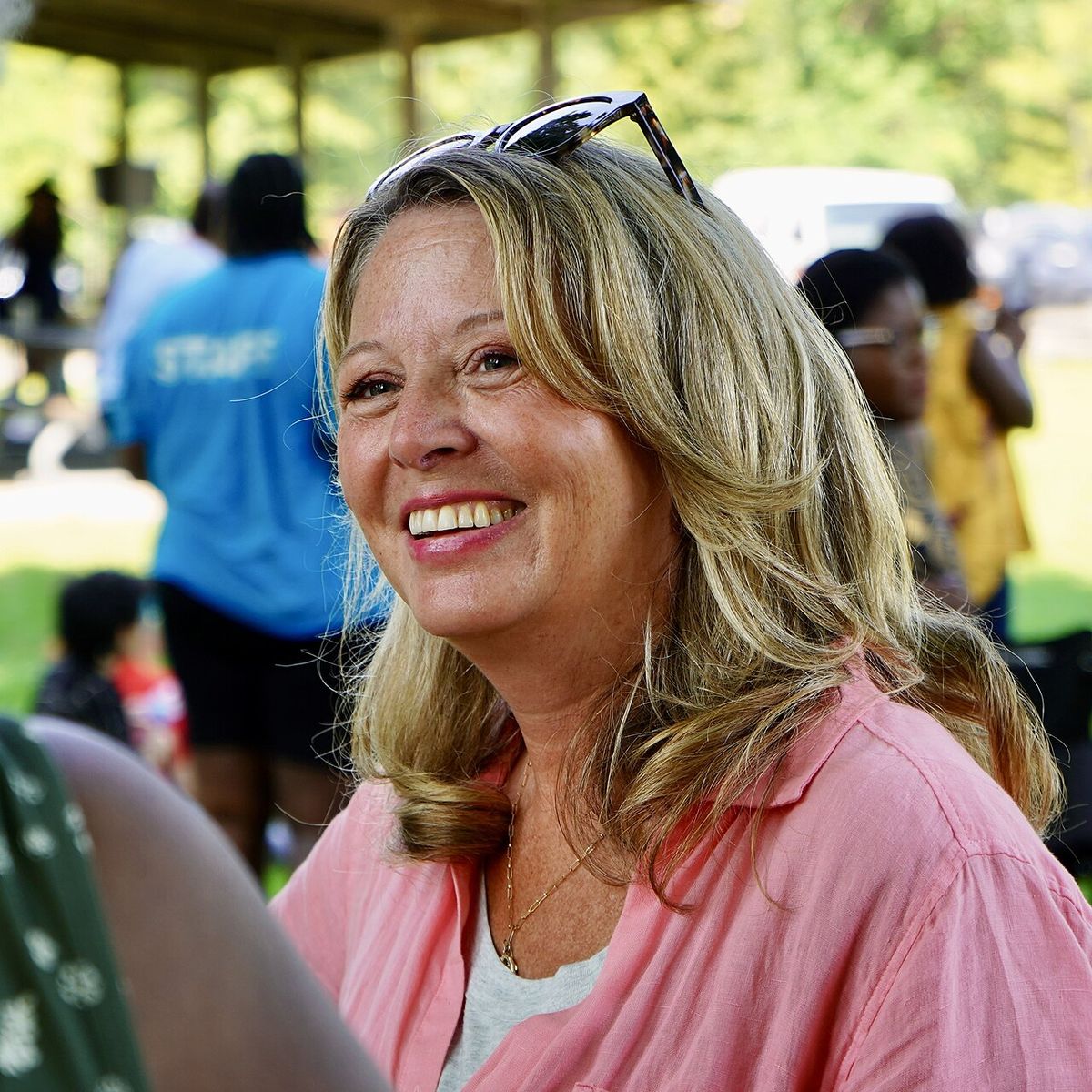Marit Stiles in 2024 at an Emancipation Day event in Cambridge, Ontario