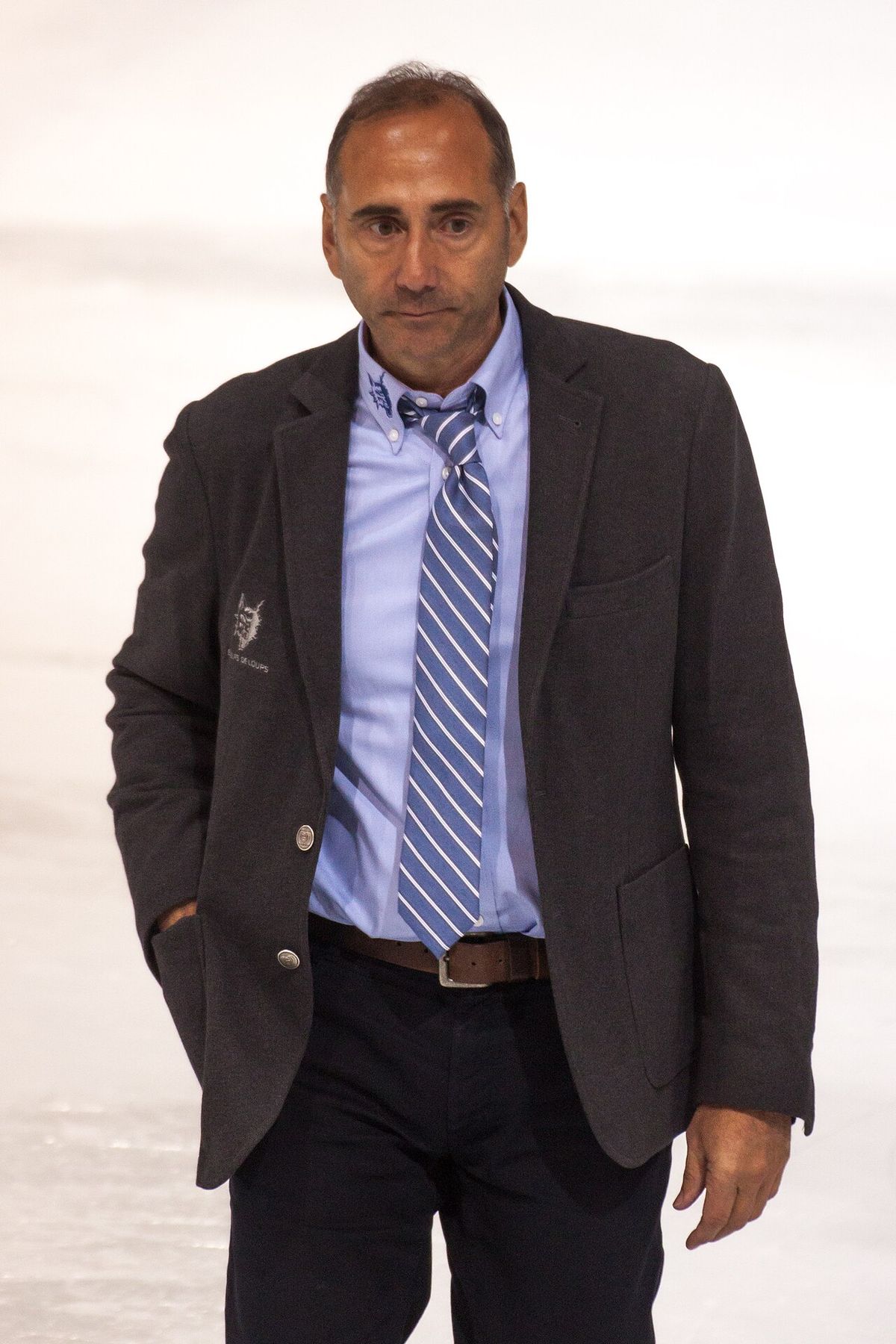 Richard Martel, coach des Bruleurs de Loups de Grenoble lors du match Bruleurs de Lous - Senators de Bighampton